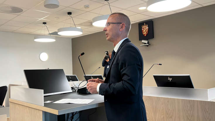 Domstoladministrasjonens direktør Sven Marius Urke.