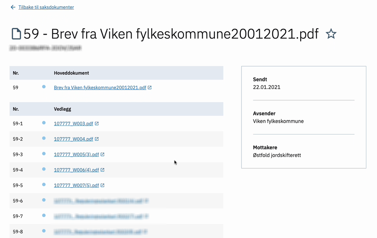 Bilde av ny dokumentside